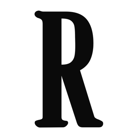 Letter R in Ultraflex og